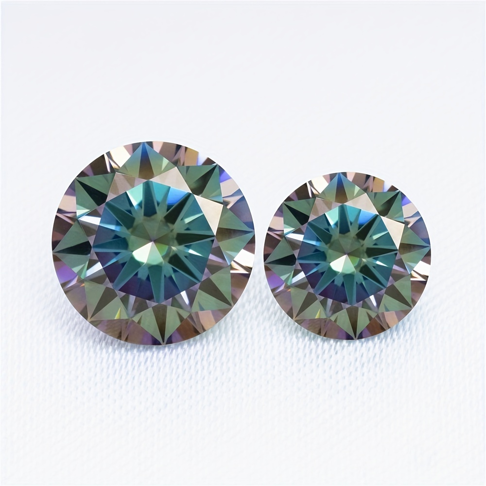 Colorless 0.5-5CT Round VVS1 Loose Diamond Moissanite for Jewelry Making